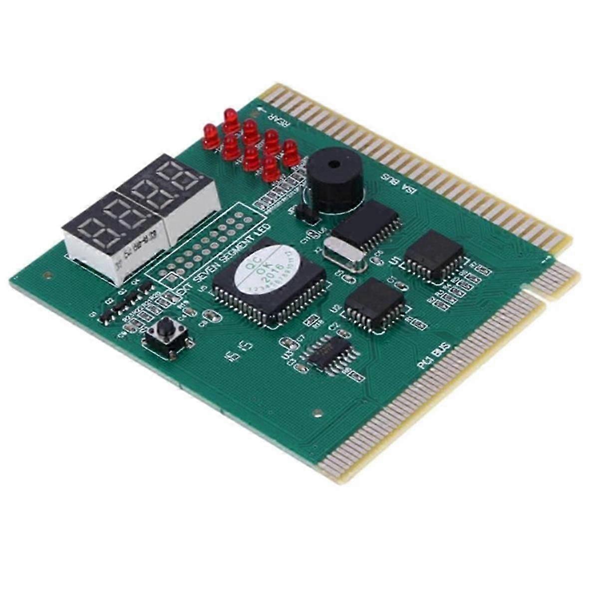 4 Digit Pc Analyzer Diagnostic Post Card Tester Motherboard para Isa Pci Bus Mainboard Computer Motherboard Fault Display