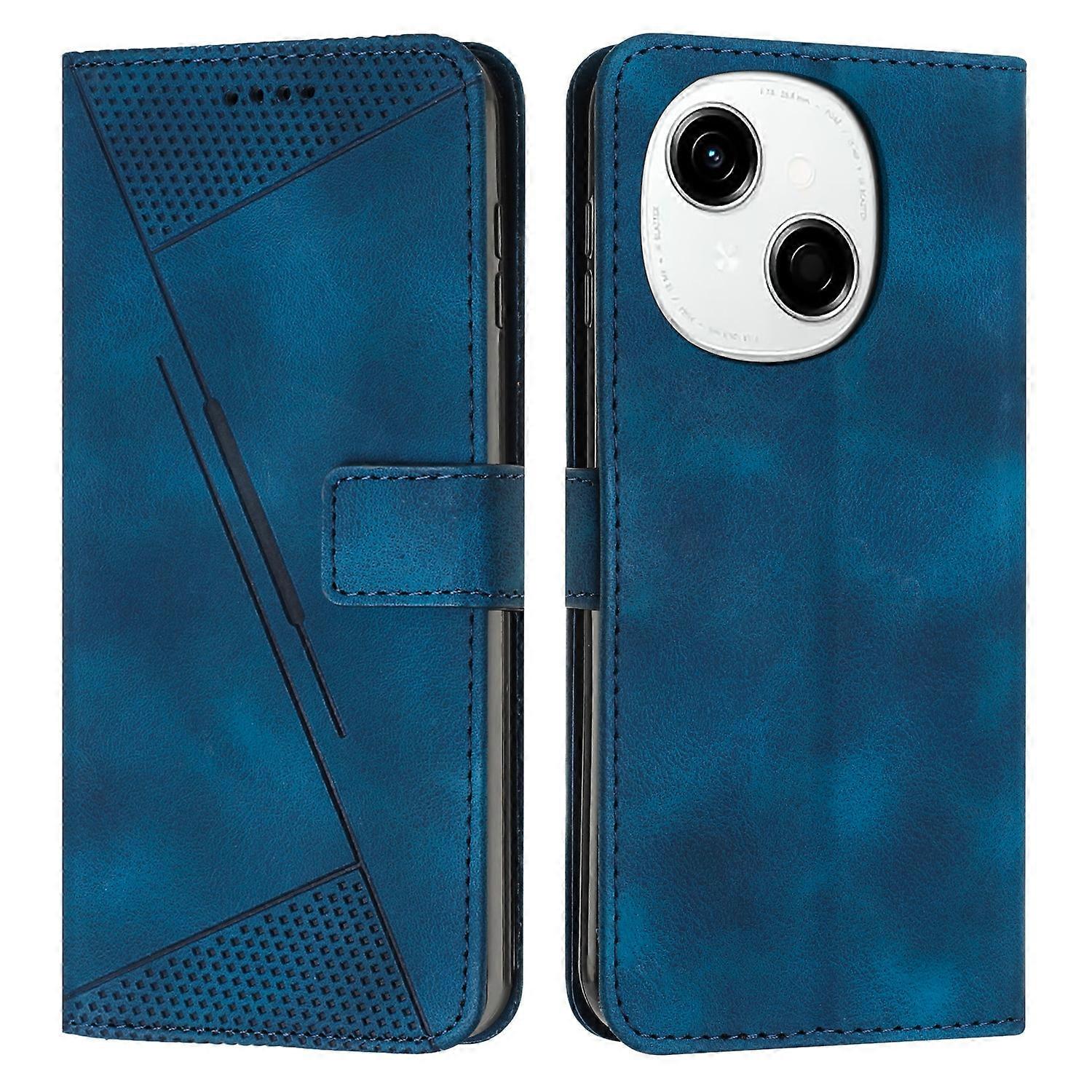 Dream Triangle Leather Case For Tecno Spark Go 1