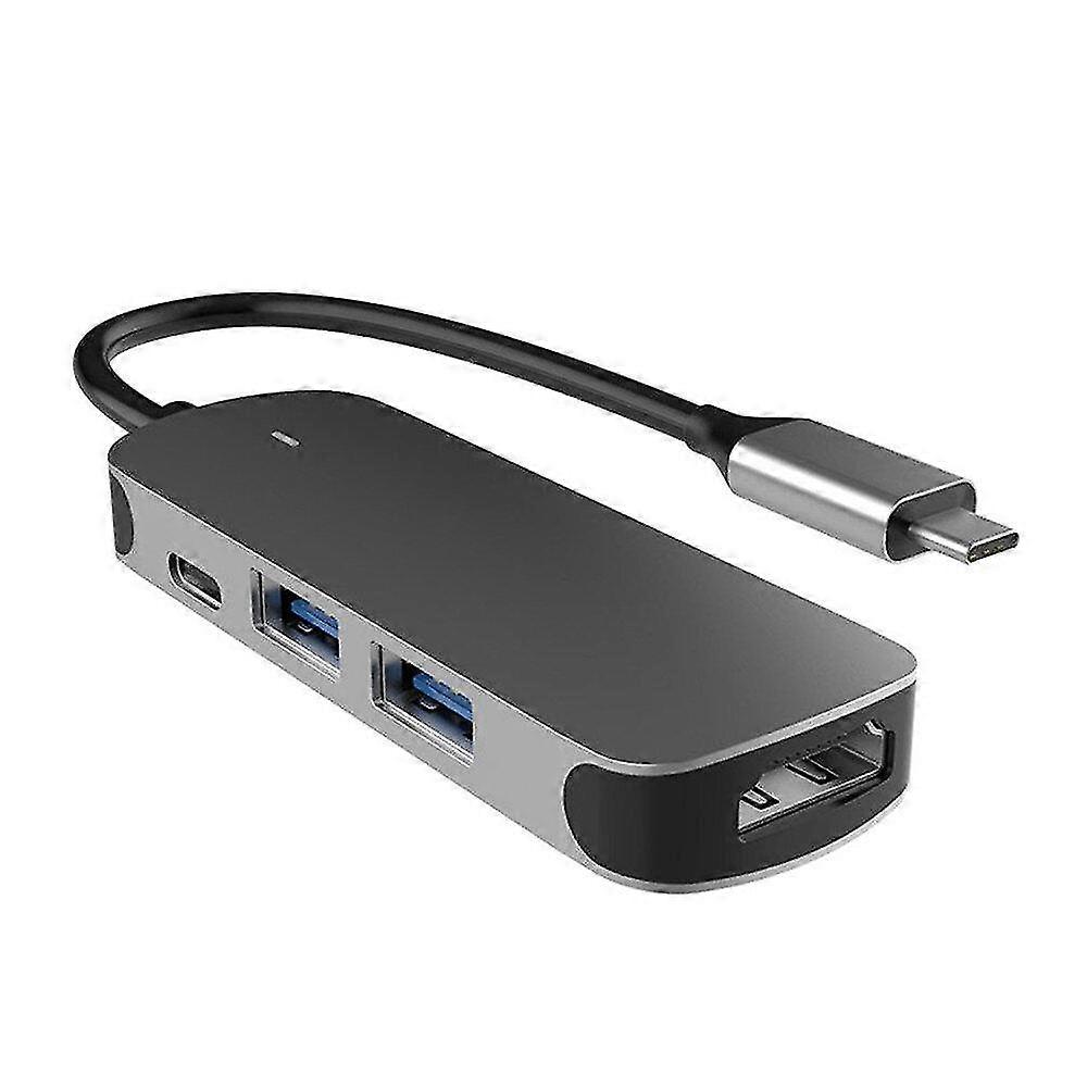 Tyyppi C – HDMI 4K USB-C USB 3.0 -sovitin MacBook DELL XPS13 Samsung S8 Dex Huawei P30 Dockille