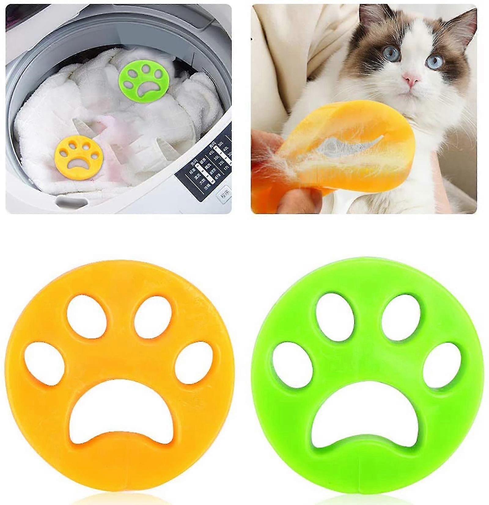 2 Pack Epilator Washing Machine Cat Dog Fur Catcher Reusable