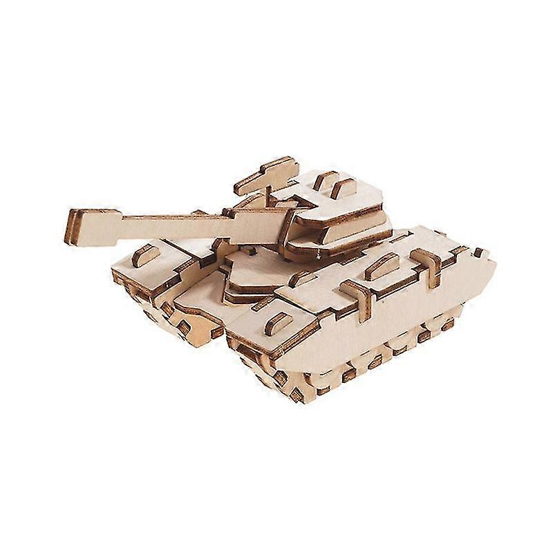 3d Puzzle Tank Model Kit Diy Assembly Adults Kids