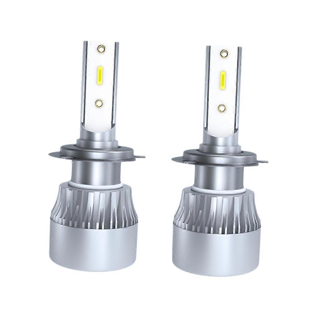 1 Pair of Utility H7 LED Headlight Bulb 60W 9-36V 6000LM LED High Beam Low Beam Integrated Fog Light