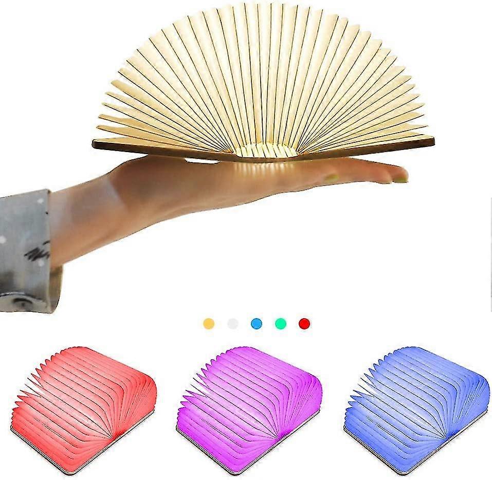 1082.5cm Smart Natural Wood Mini Book Light