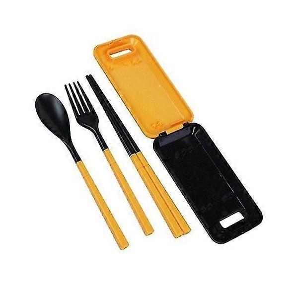 3pcs/Set Fork Spoon Storage Case Folding Portable Tableware