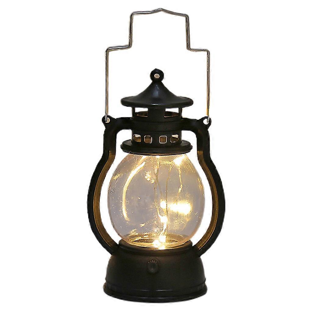 Battery Powered Vintage Hurricane Lantern
