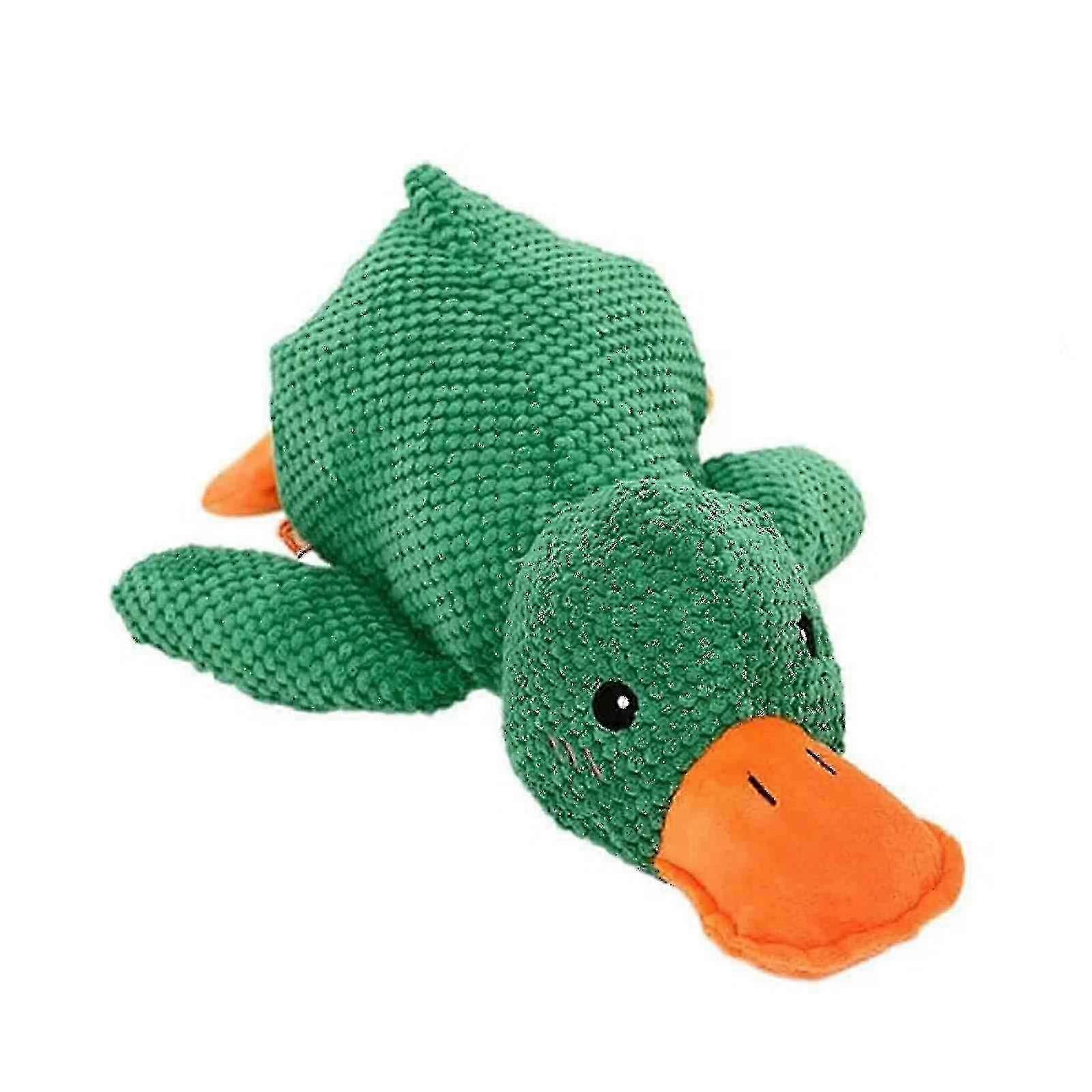 Interactive Quacking Duck Toy Compatible With Dog With Real Quack Sound,stuffed Duck Dog Toy,100% New -szhg-Good