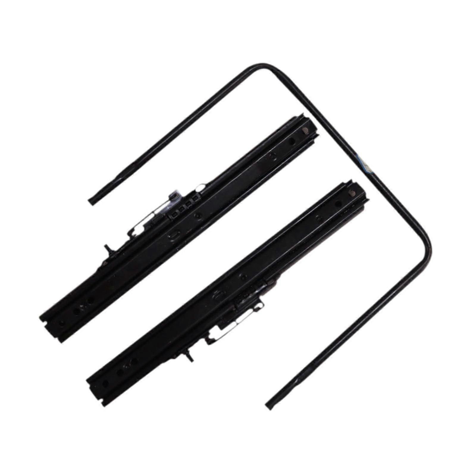 Generic Seat Slider Adjustable Dual Locking Seat Mounting Track Assembly Kit