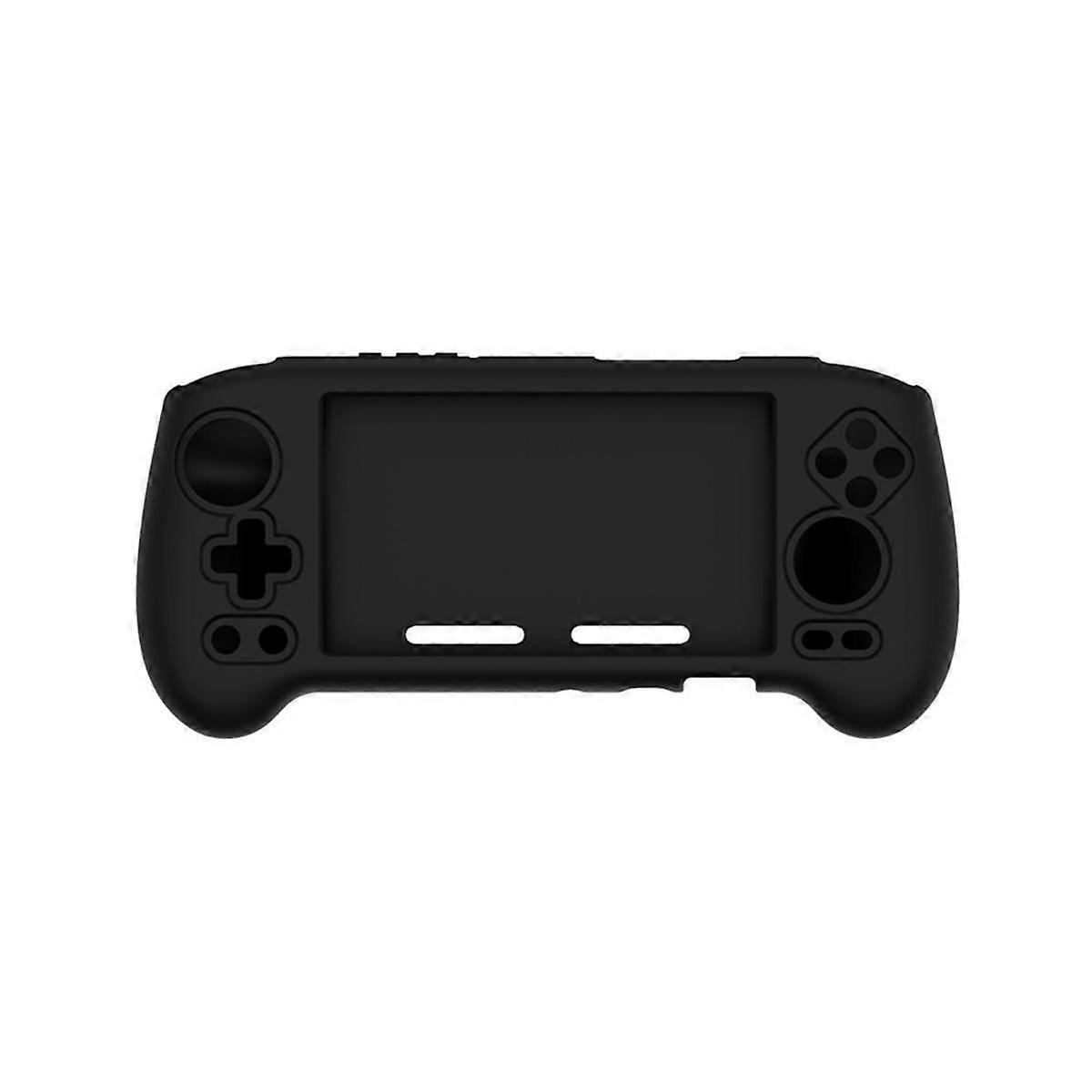 Silicone Protective Case Shockproof Gaming Box Silicone Protective for RG556 Game Console Black
