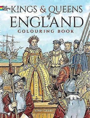 Re e regine dell'Inghilterra libro da colorare