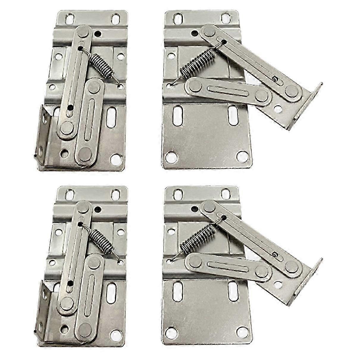 2Pair Tip Out Tray Hinges for Kitchen Cabinets, Self Closing, Satin Finish
