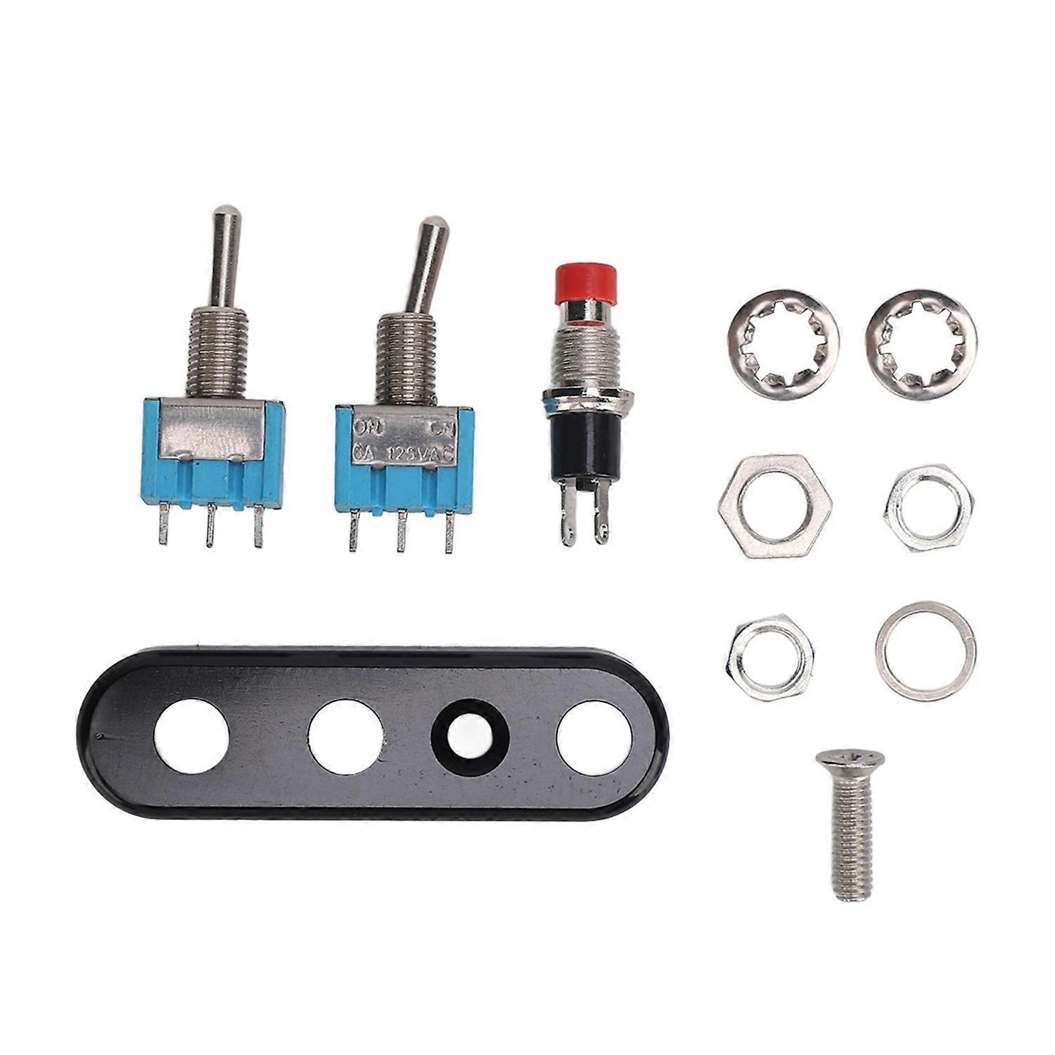 Motorcycle Handlebar Engine Stop Start Lever Kill Switch Universal Ignition Speaker Lighting Control