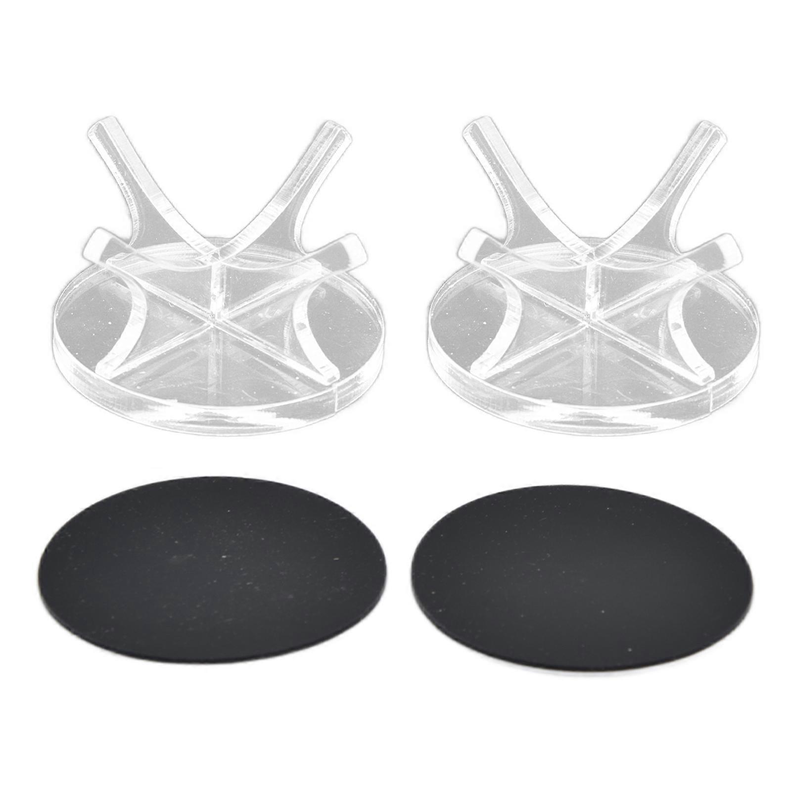 2Pcs Golf Ball Rack High Stability Strong Firmness Simple Baseball Display Stand