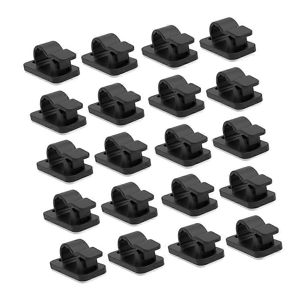 Cable Management Clips 20pcs Set For Efficient Wire Management Solution