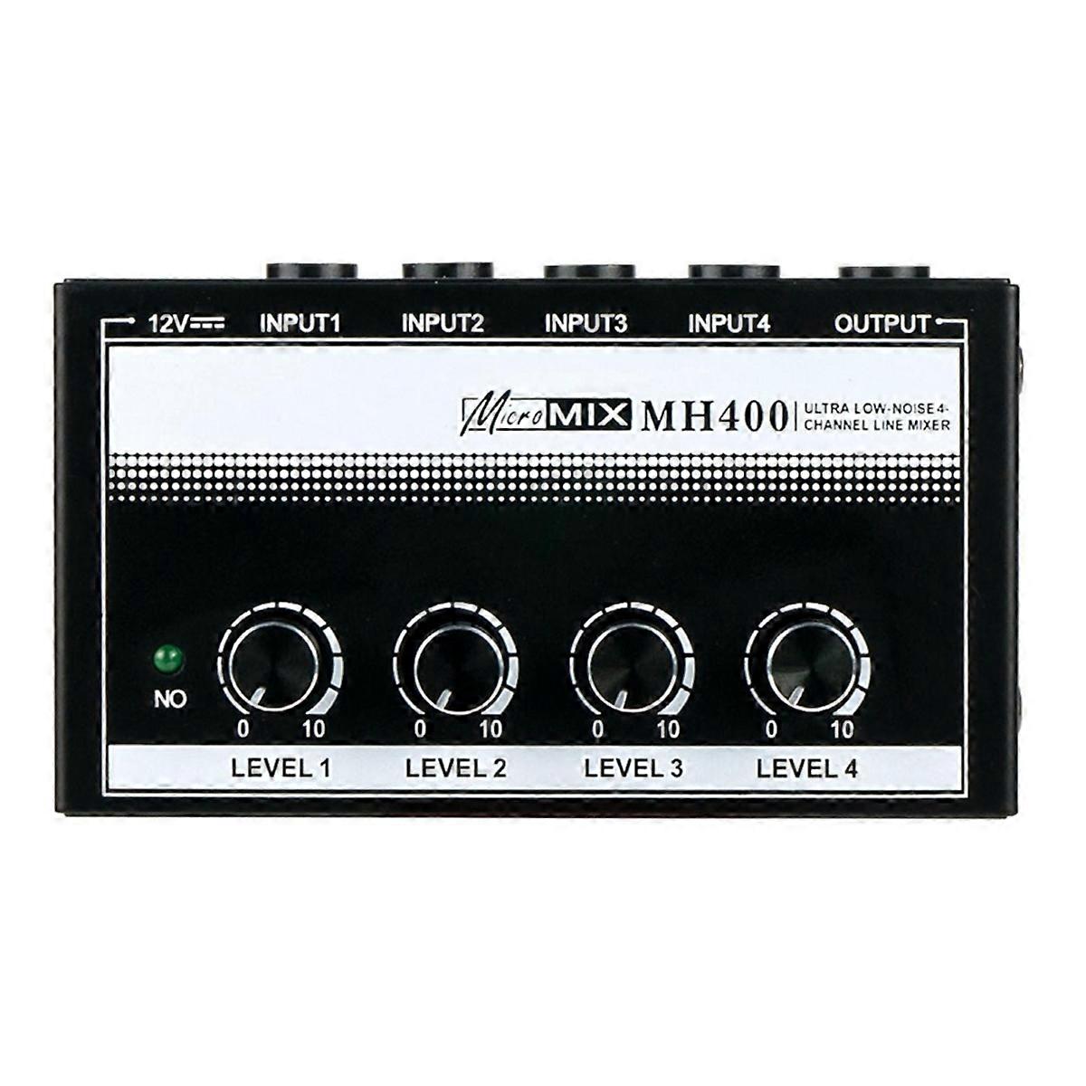 Sound Mixer Volume Control Professional Audio Amplifier for Bass Musical Instruments EU PLUG