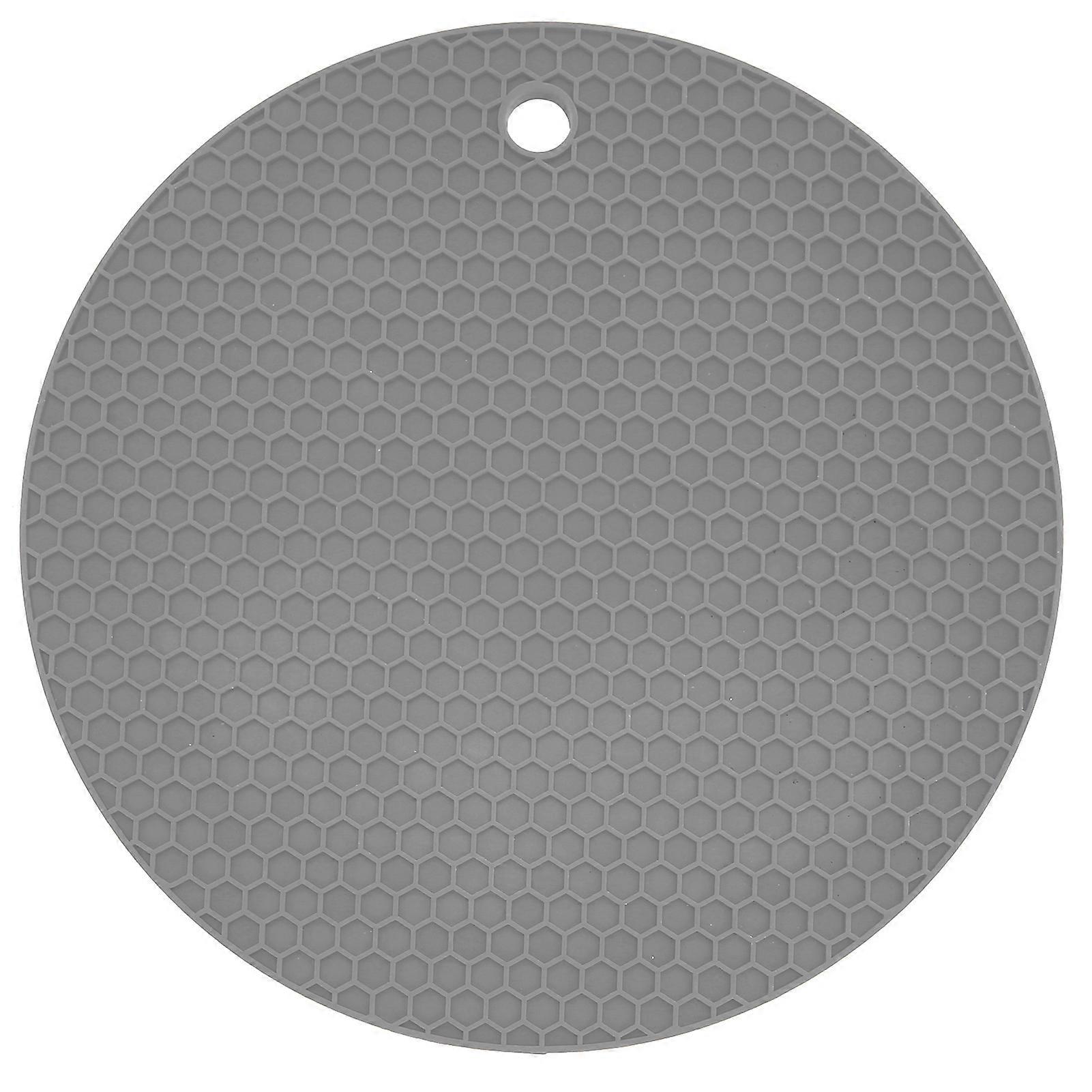 Napperon rond en silicone Tampon isolant de qualité alimentaire pour une utilisation au four