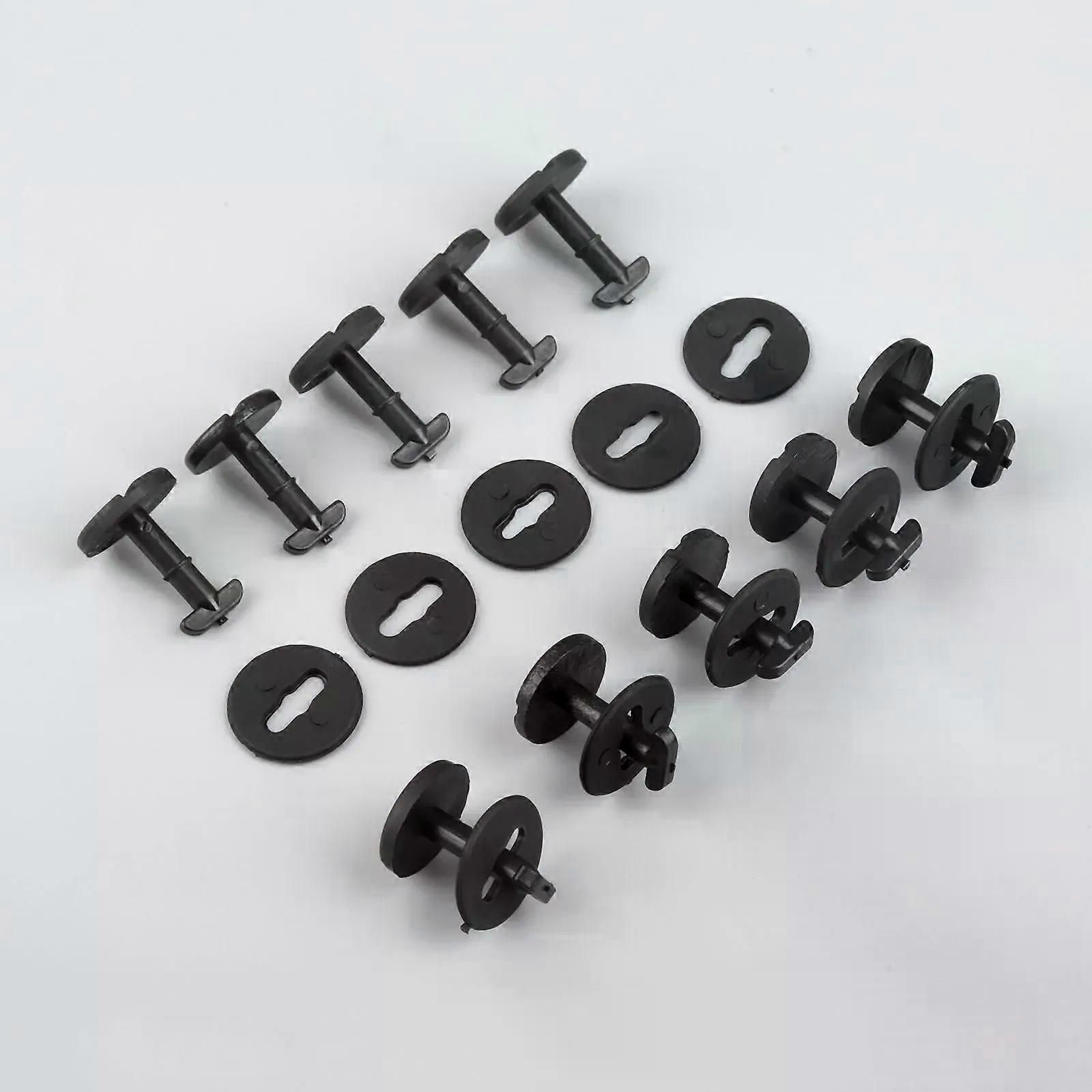 10x Floor Mat Carpet Lock Clips Twist Lock W/ Washers For BMW E36 E46 3 Series E38 E39 5 & 7 Series Automobile Replace Fasteners
