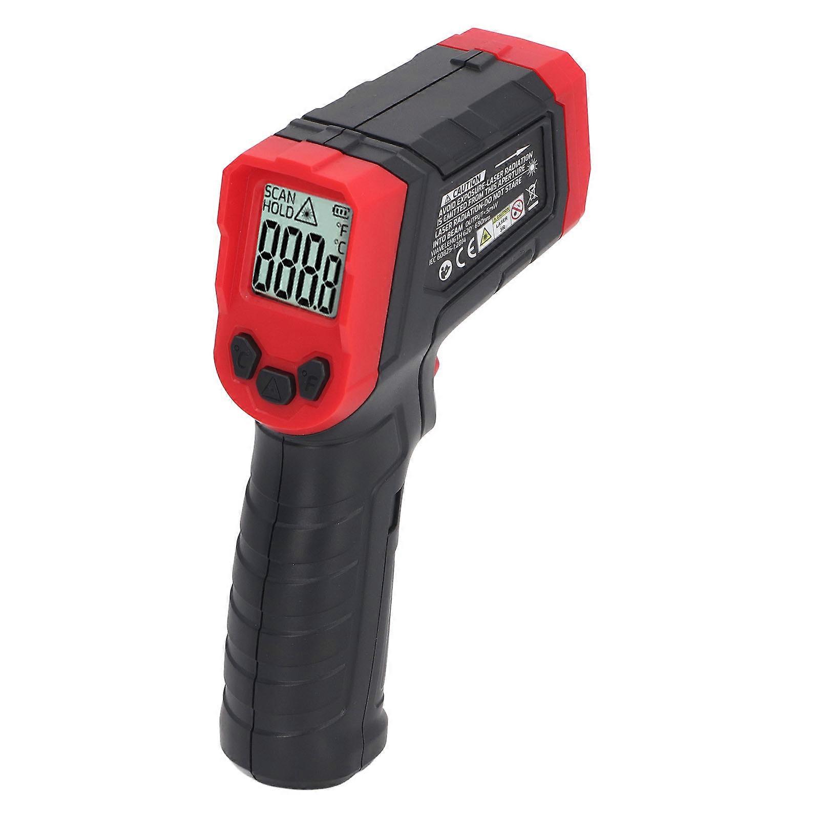 Infrared Temperature Meter High Accuracy Quick Response Data Locking Backlit Display Temperature Detector 