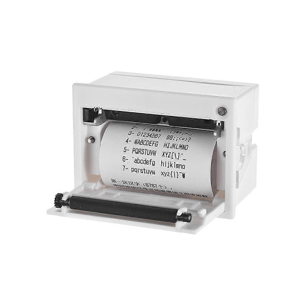 GOOJPRT QR204 58mm Mini Embedded Receipt Thermal Printer TTL + USB Interface High Speed Printing 50-