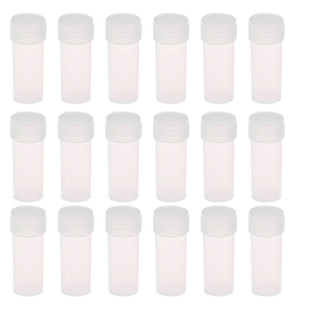 50pcs 5ml Empty Plastic Bottles Sample Bottles Refillable Prescription Bottles fg2025031701688