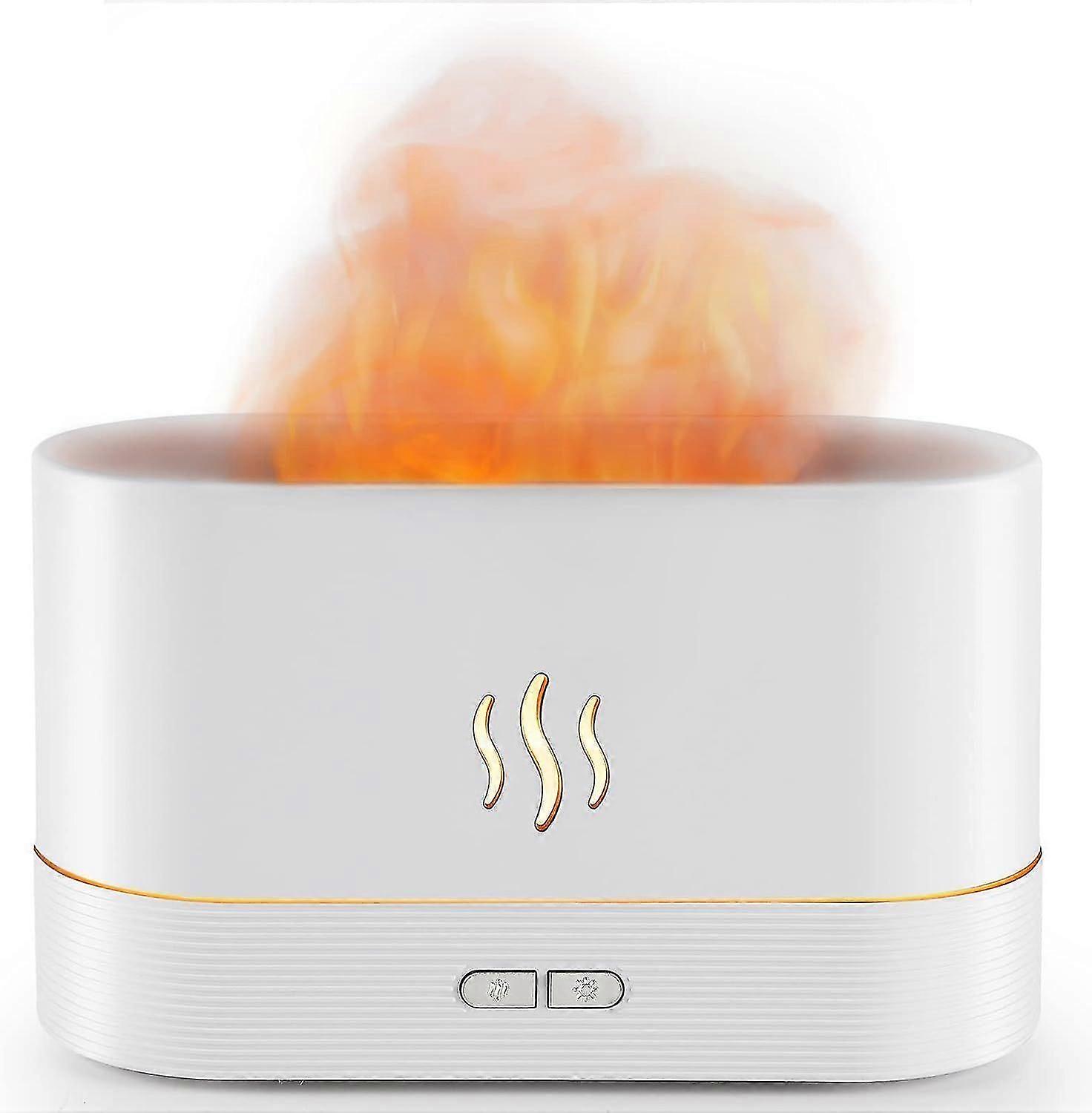 Diffuseur de flamme Humidificateur-Diffuseur d’huiles essentielles Auto Off 180ml-2 modes