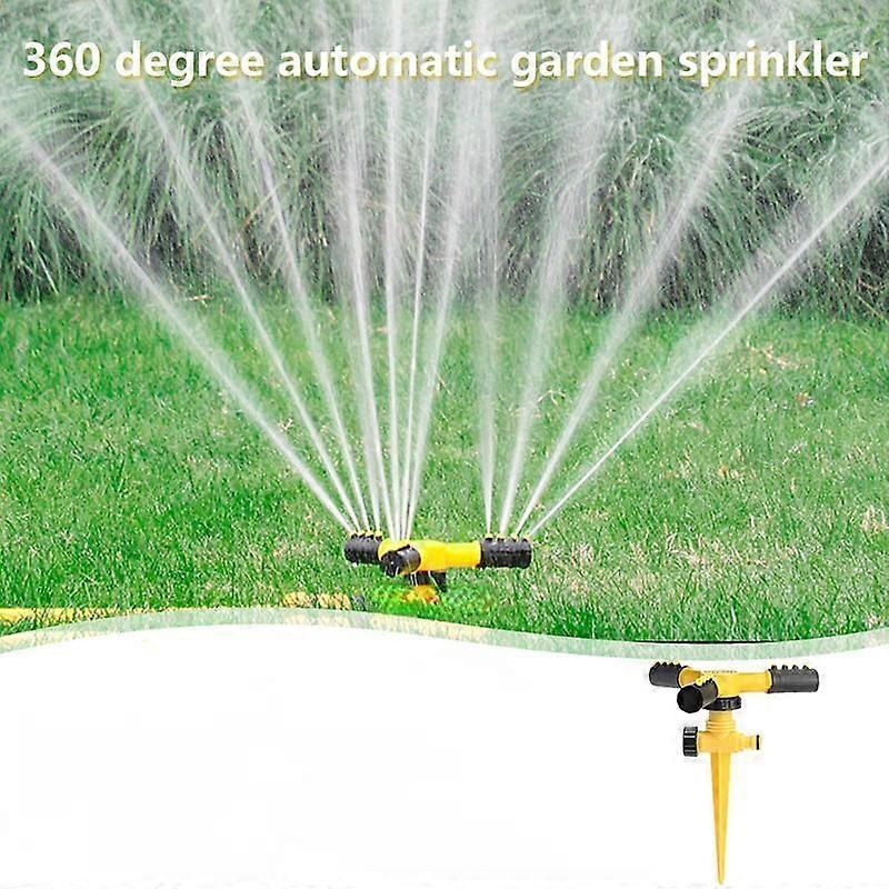 1PC Garden Lawn Sprinkler Automatic 360 Degree Rotating Yard Large Area Coverage Irrigation Supplies