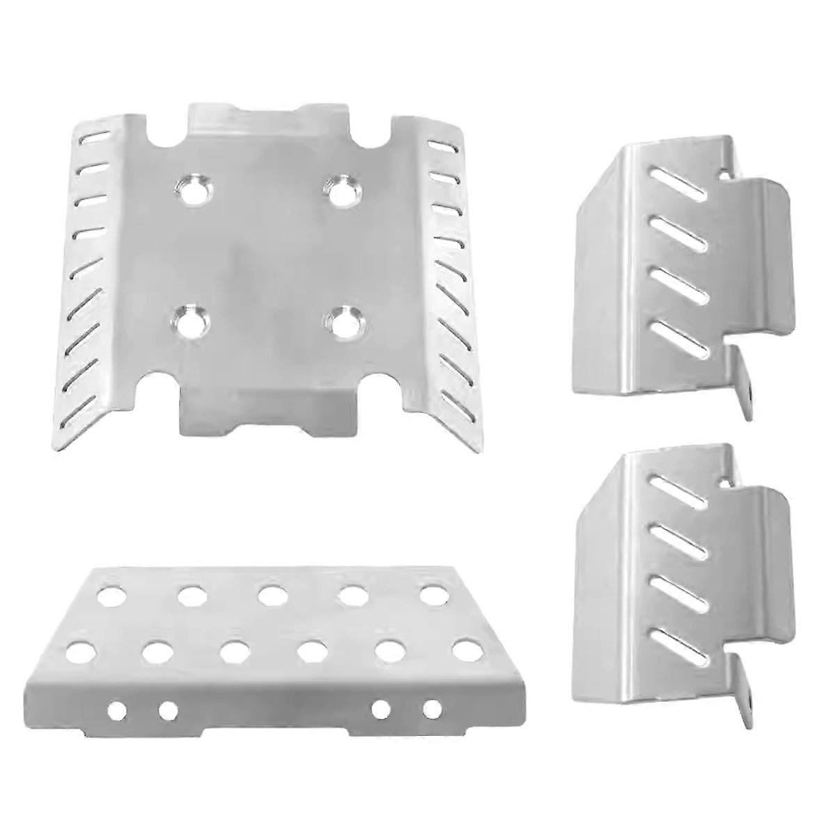 Metal Chassis Kit +Axle Cover Kit for 1/8 Allrock 1/8 H8h V1v2 RC Car Parts