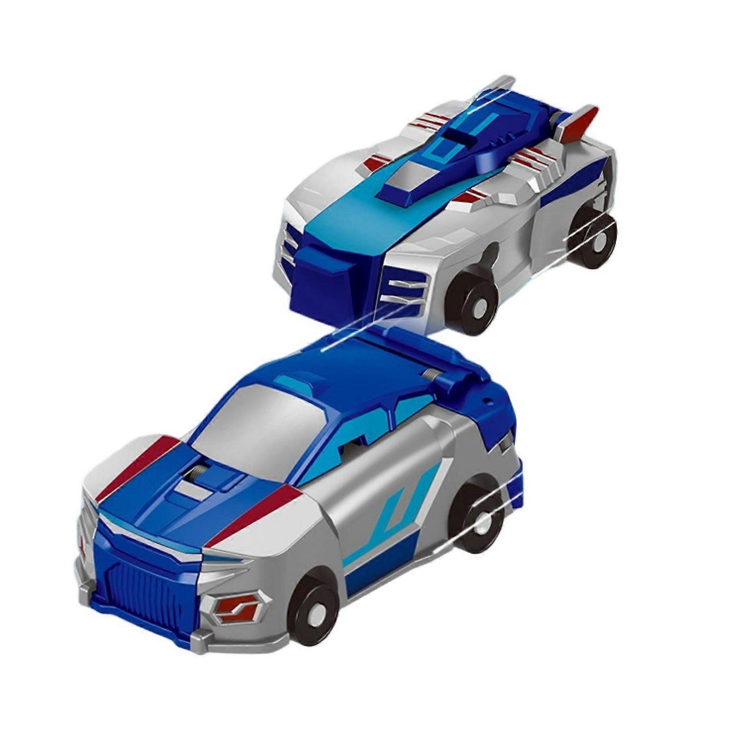 2Pcs/Set Transformable Flying Dragon Toy Collision Deformation Mini Car Educational Transforming