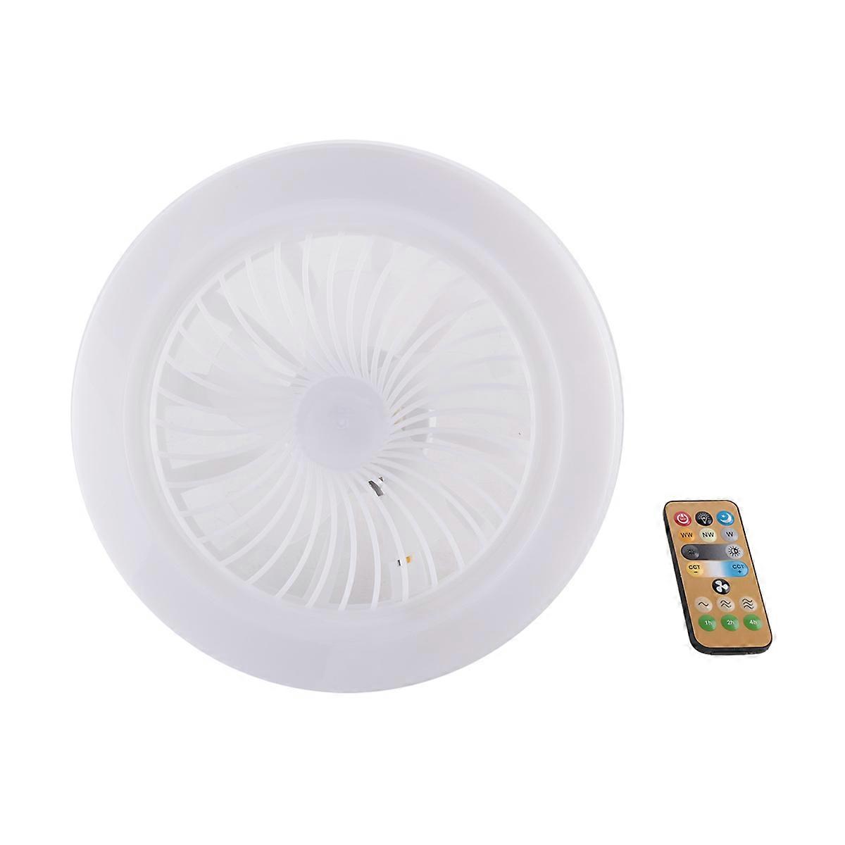 30W Ceiling Fan with Integrated Lights E27 Remote Ceiling Lighting A