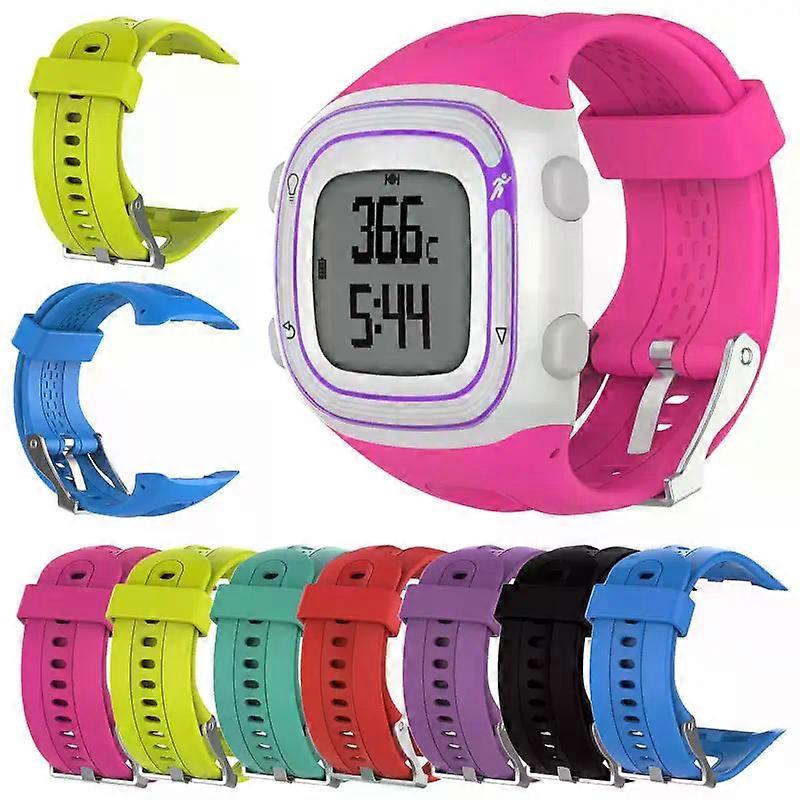 שעון להקה עבור Garmin Forerunner 10 15 GPS שעון ספורט רך סיליקון קטן גדול החלפת צמיד רצועה