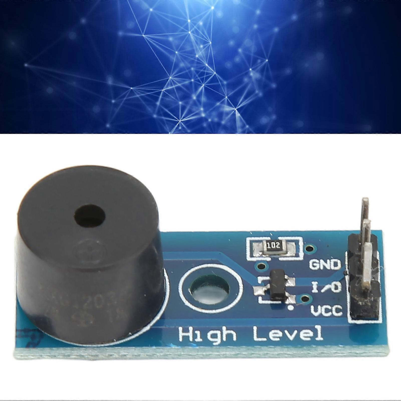 5 Pcs Buzzer Alarm Sound Module Active High Level Trigger Electronic Buzzer Module for DIY Alerter
