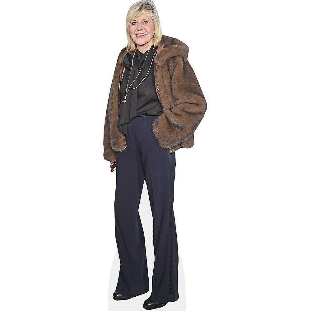 Chantal Ladesou (Brown Jacket) Cardboard Cutout (lifesize OR mini size). Standee. Stand Up.