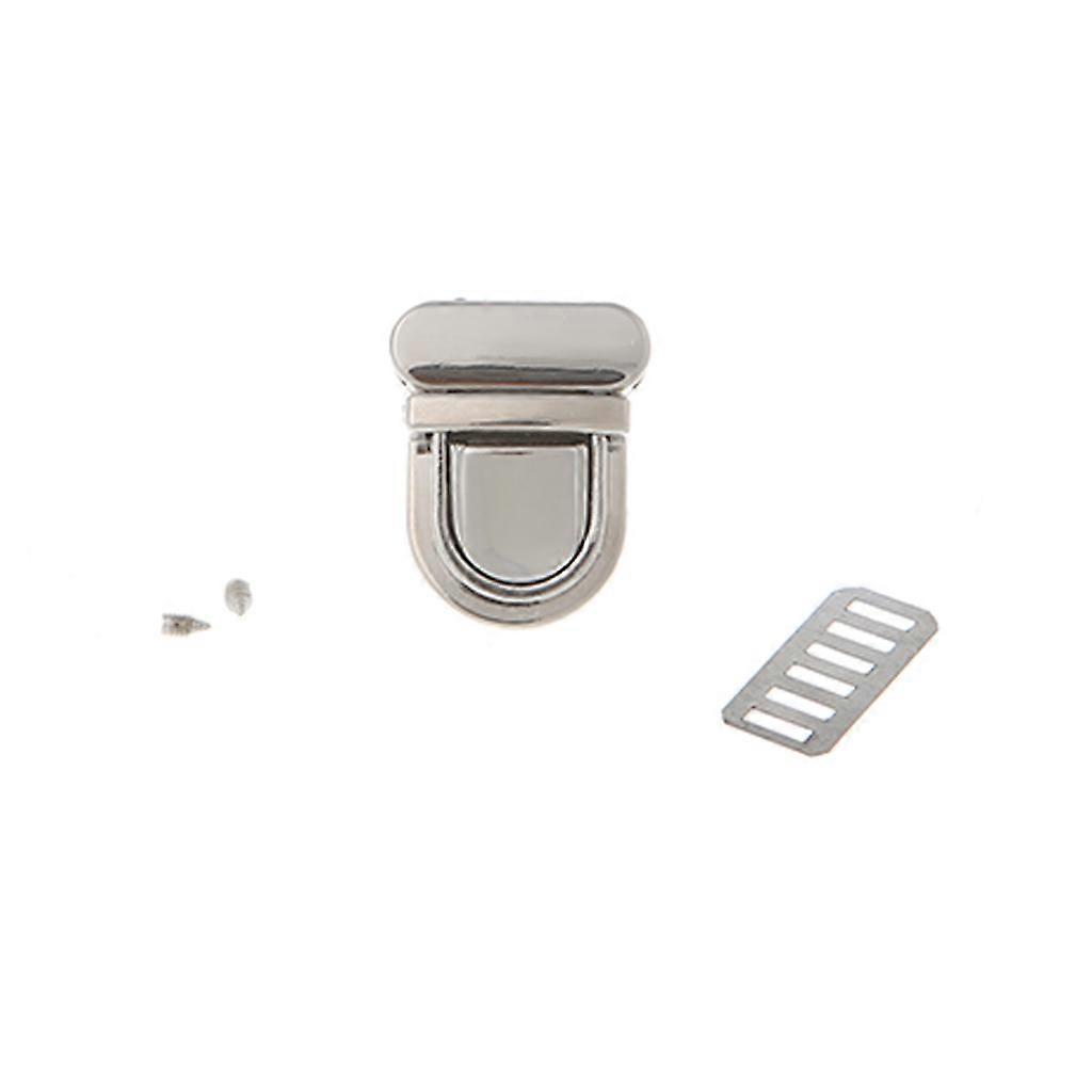 Durable Buckle Twist Lock Hardware For Bag Shape Handbag DIY Turn Lock Bag Clasp  S