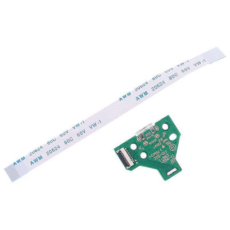 USB Charger Socket Board Connector Module with 12pin Flex Cable for