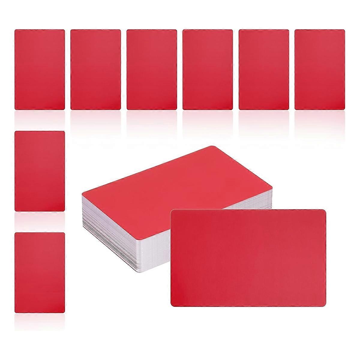 150ks kovových polotovarov vizitiek, 1/64 palca hrubý 3,4 x 2 palcový hliníkový laserový gravírovací materiál pre domácich majstrov