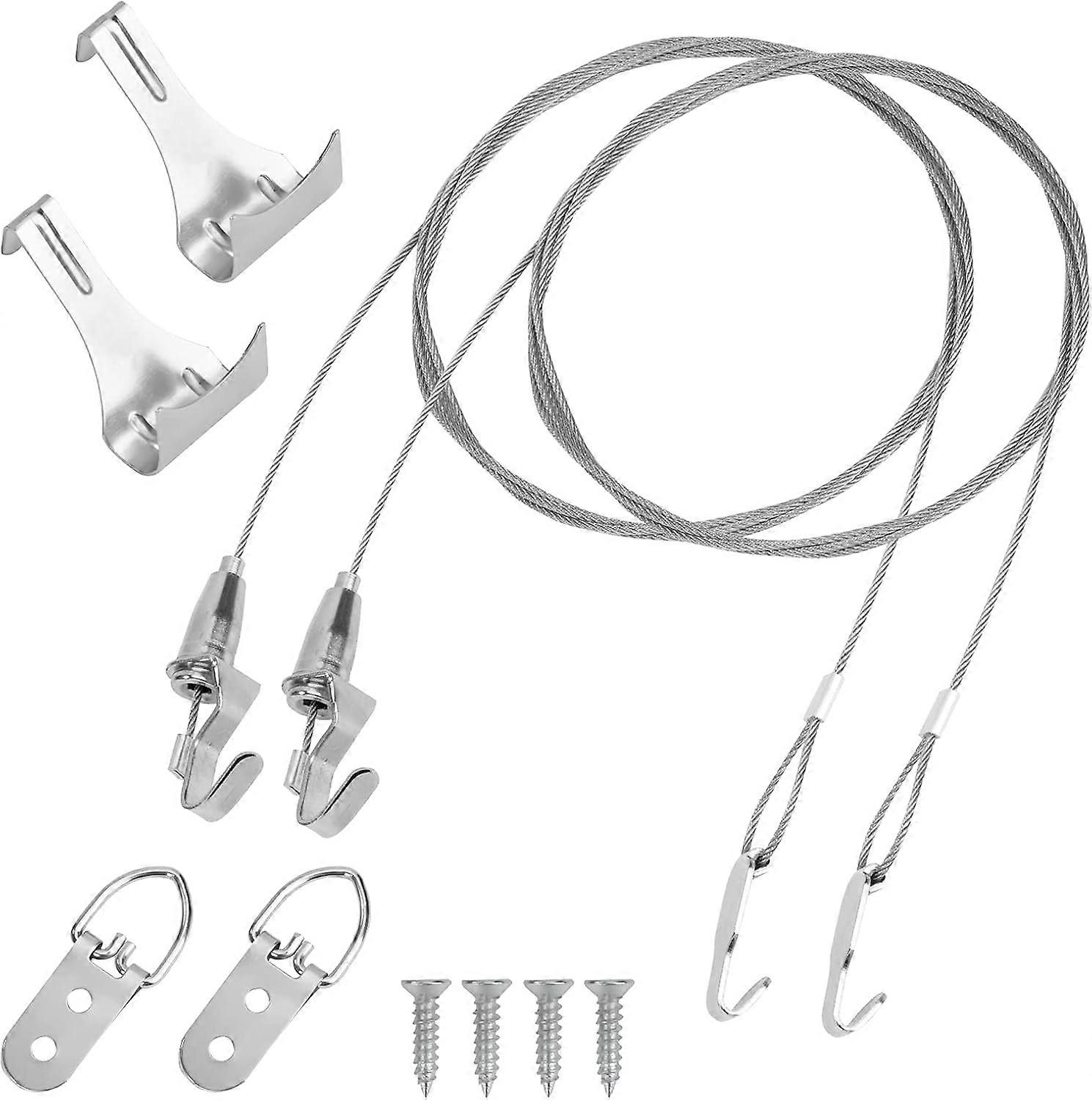 2pcs-photo frame hanging kit-small hook/2 meters + 1 picture hook