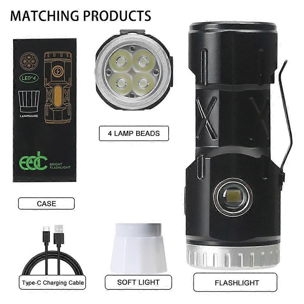 Small Torch Mini Handheld Powerful LED Tactical Pocket Flashlight Bright