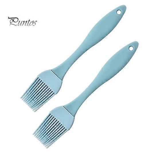Silicone Kitchen Basting Brushes 2 Piece Set High Toughness Oil Brushes Grilling And Baking Supply