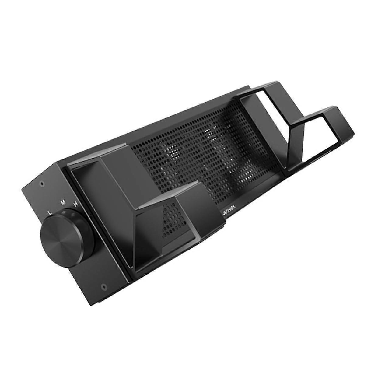 Notebook Stand Cooling Pad with 3 Adjustable Heights for Ergonomic Laptop Use, Compatible with 15.6-Inch Models, Lightweight Design