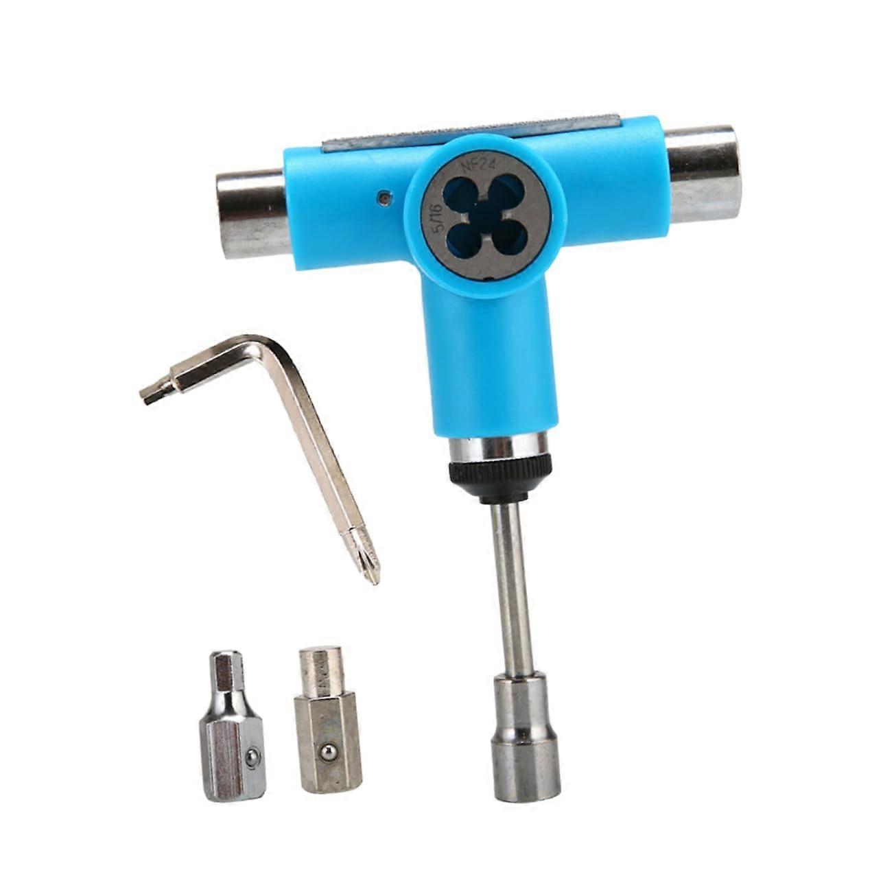 Skateboard Removal Sleeve Adjusting Tool Compact Roller Skate Tool Kit Essential for Assembly Disassembly