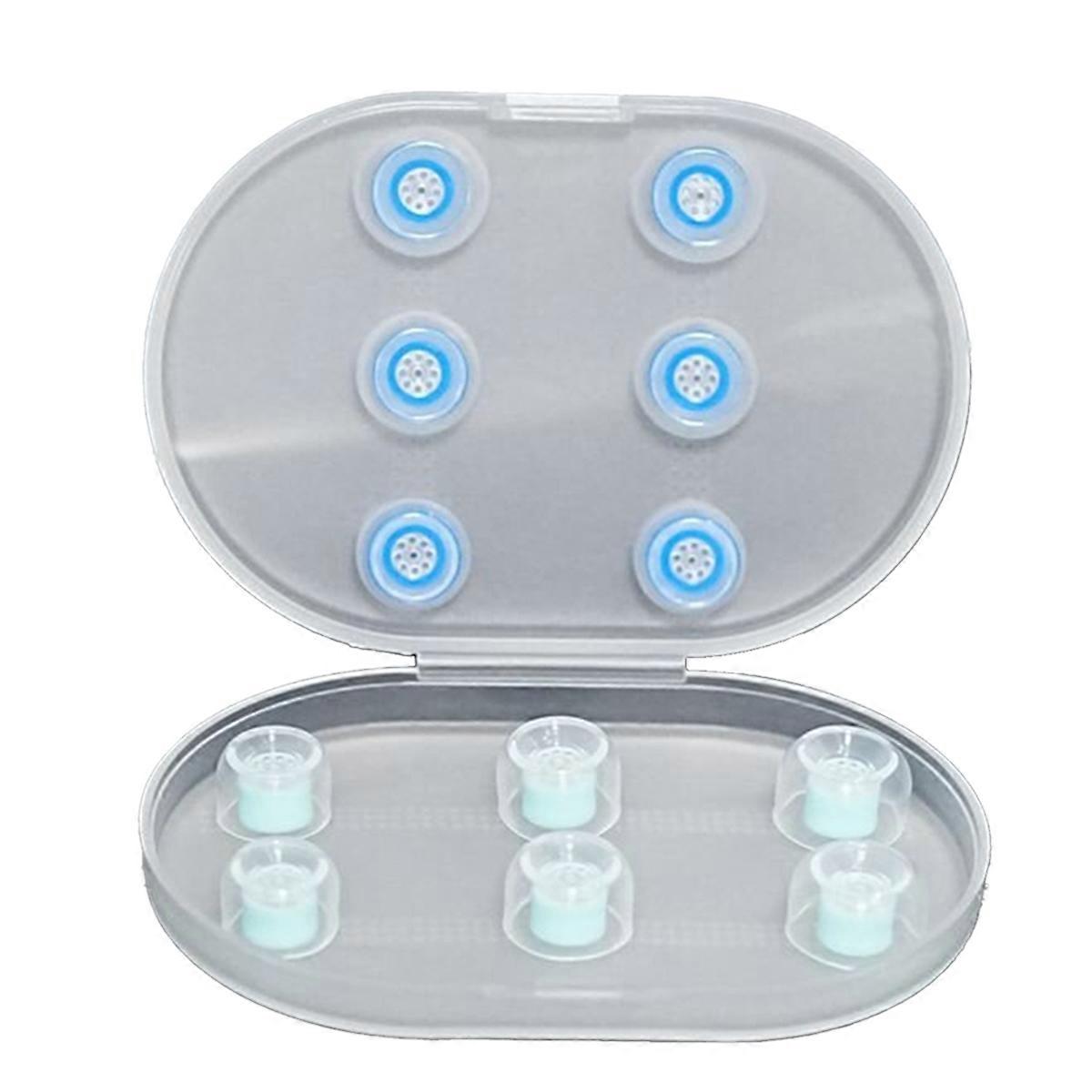 In-Ear Replaceable Ear Tips for M Size Wired Headphone Ice Blue