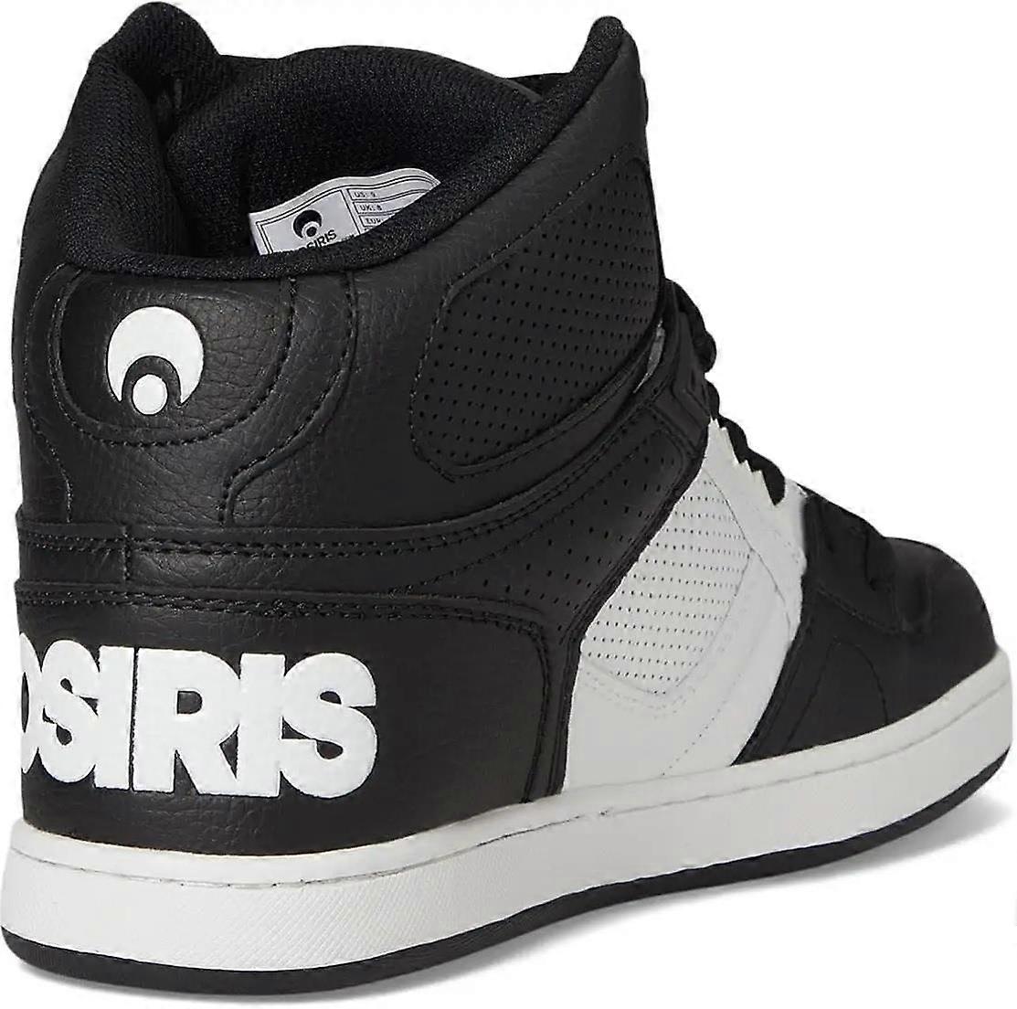 Osiris NYC 83 CLK Black Black White Mens Hi Top Skate Trainers