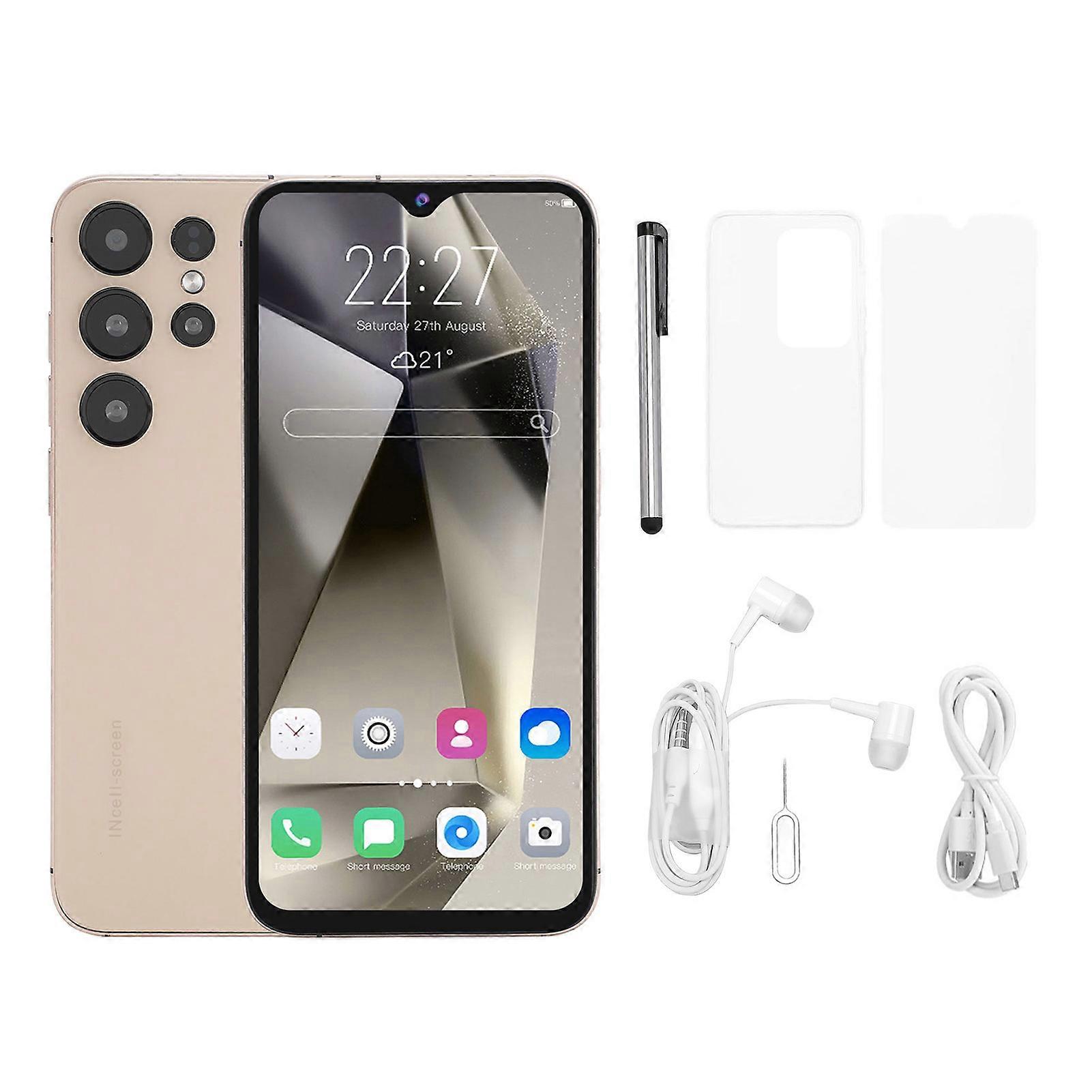 για S24 ULTRA Smartphone ξεκλείδωτη 6.6 ιντσών Incell οθόνη RAM4GB ROM64GB 8MP 13MP διπλή κάμερα κινητό τηλέφωνο