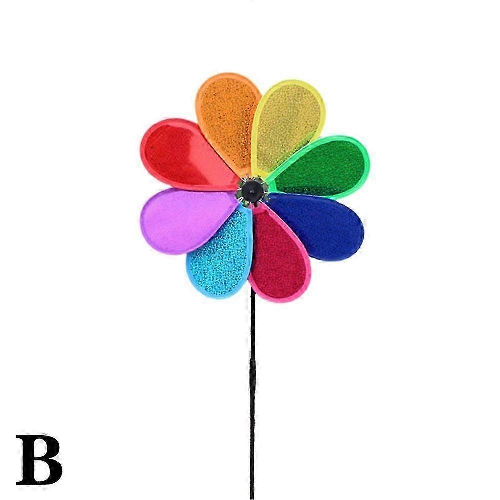 Wind Spinners for Yard and Garden, Windmill Garden Decoration Floor Insert