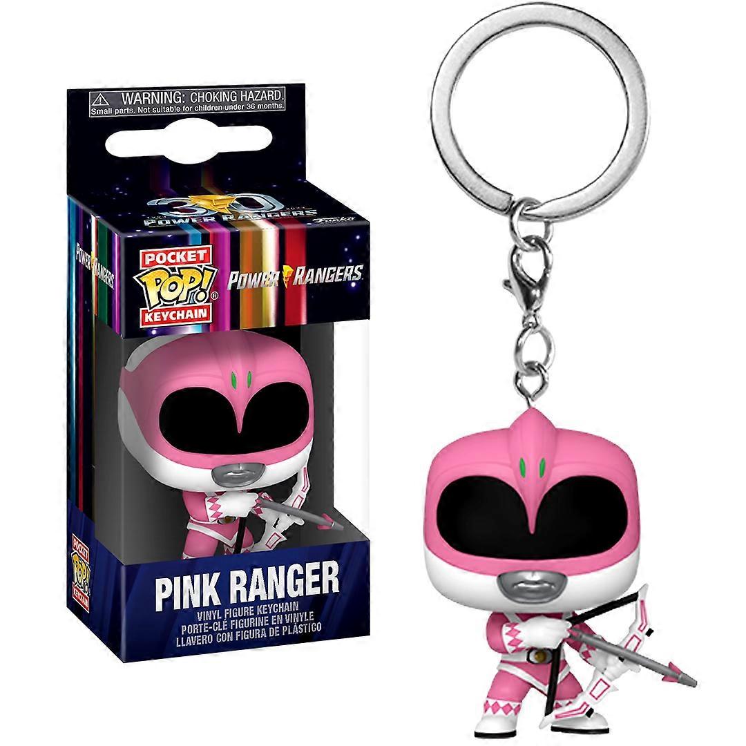 Pink Ranger Power Rangers Funko Pocket Pop! TV Keychain
