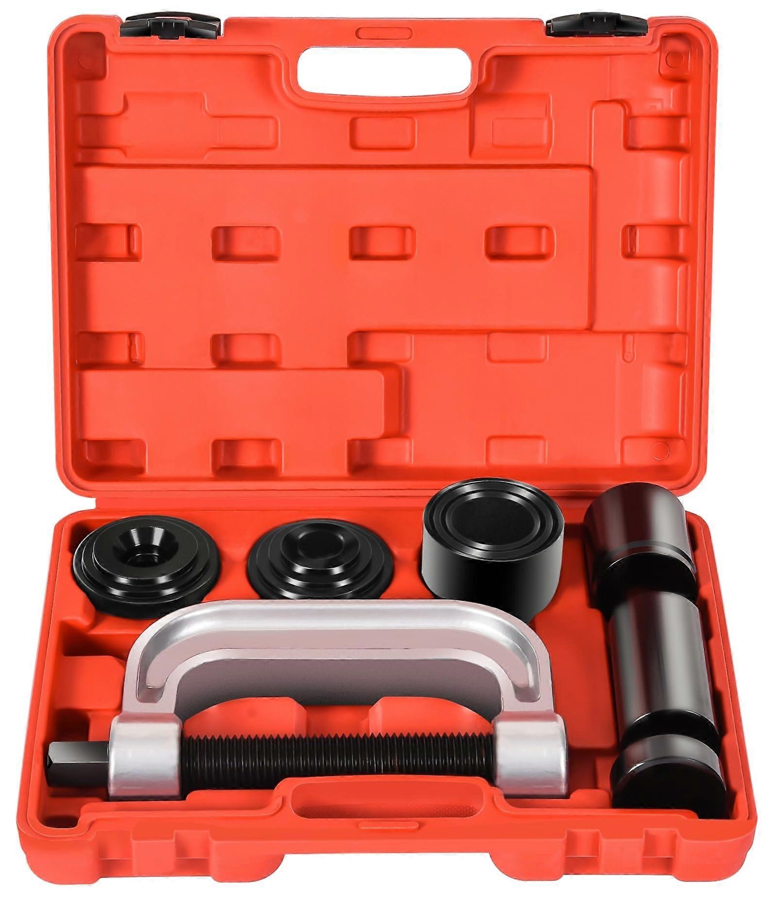 Ball Joint Press U Joint Removal Tool Kit with 4x4 Adapters for 2WD 4WD Car