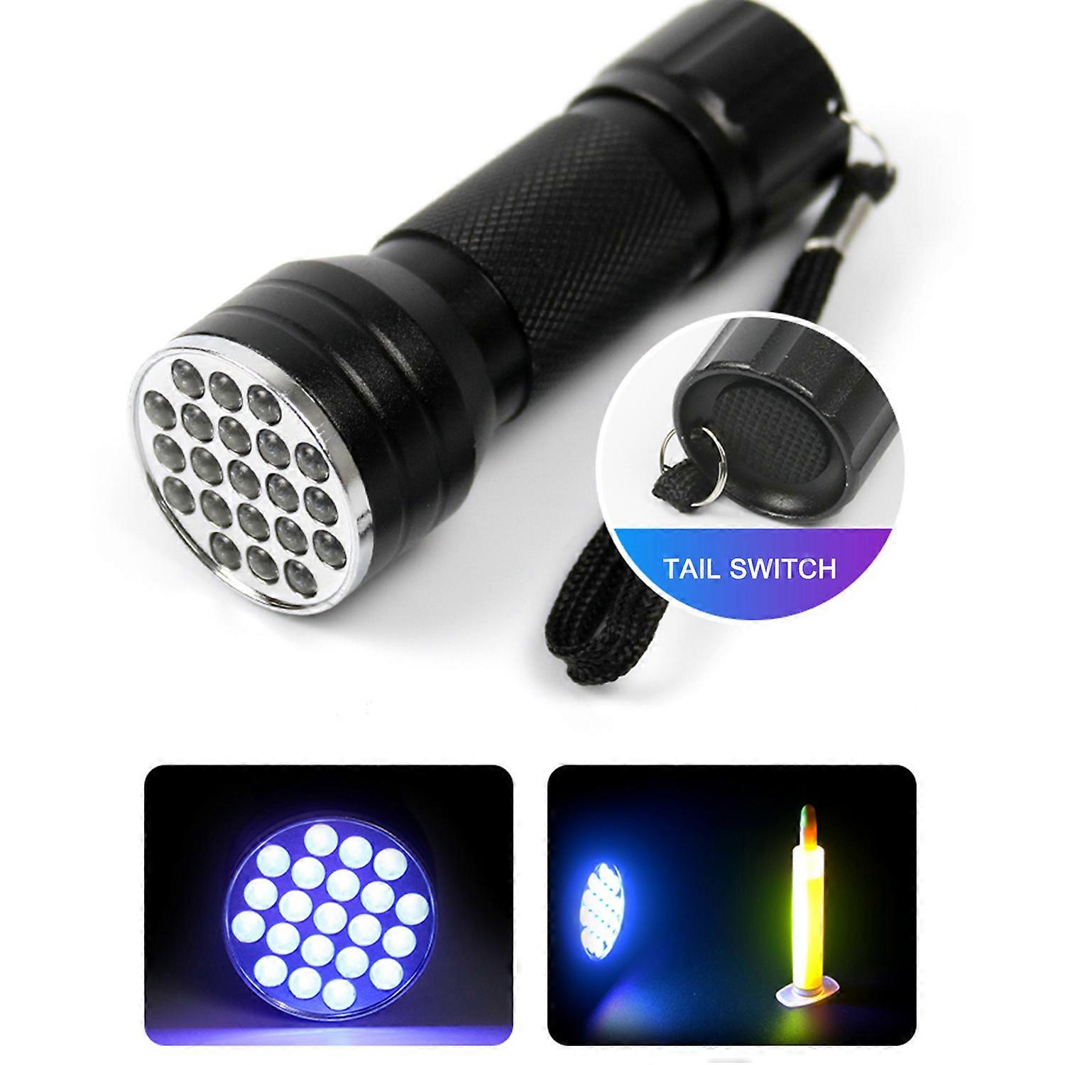 Car A/C Leak Detector Kit - UV Flashlight & Glasses, Easy Leak Detection, Eco-Friendly