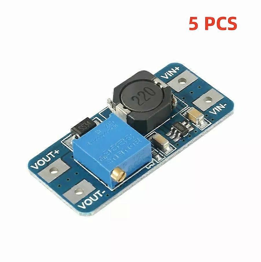 5X MT3608 DC-DC Voltage Step Up Adjustable Boost Converter Module 2A