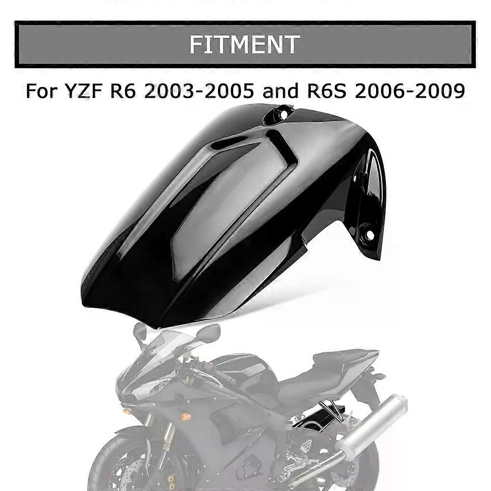 Motorcycle Fairing Rear Fender Mudguard Tire Wheel Hugger Splash Guard Accessories compatible for Yamaha YZF R6 2003-2005 R6S 2006-2009