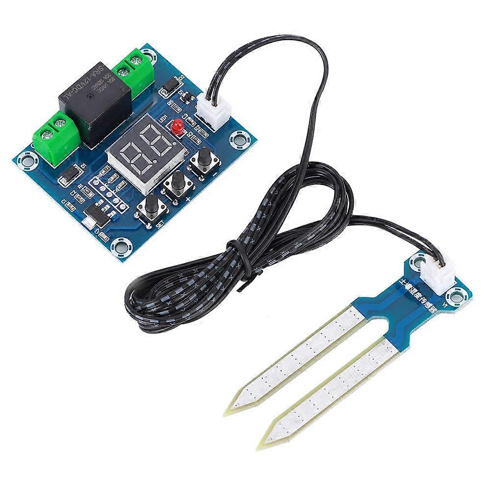 Soil Control Module XH-M214 Automatic Irrigation System with Soil Sensor and Built-in Relay 20-99% Moisture Control