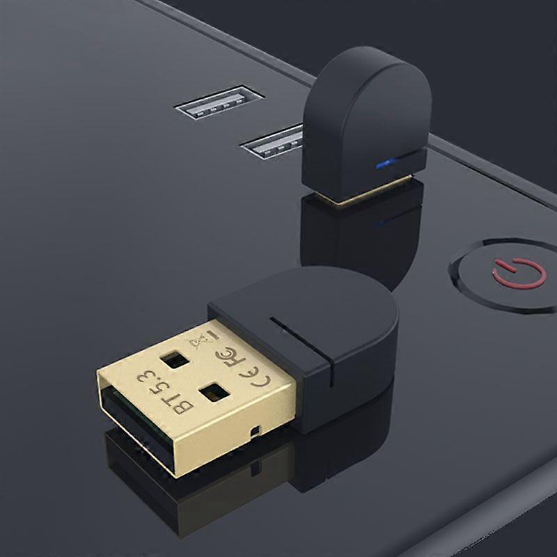 USB Bluetooth 5.3 Adapter Bluetooth Receiver Driver Free Bluetooth USB Dongle Wireless Adapter Speaker Audio Transmitter for PC